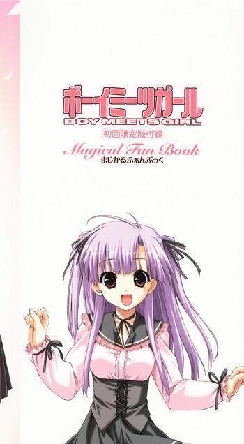 boy meets girl magical fan book cover