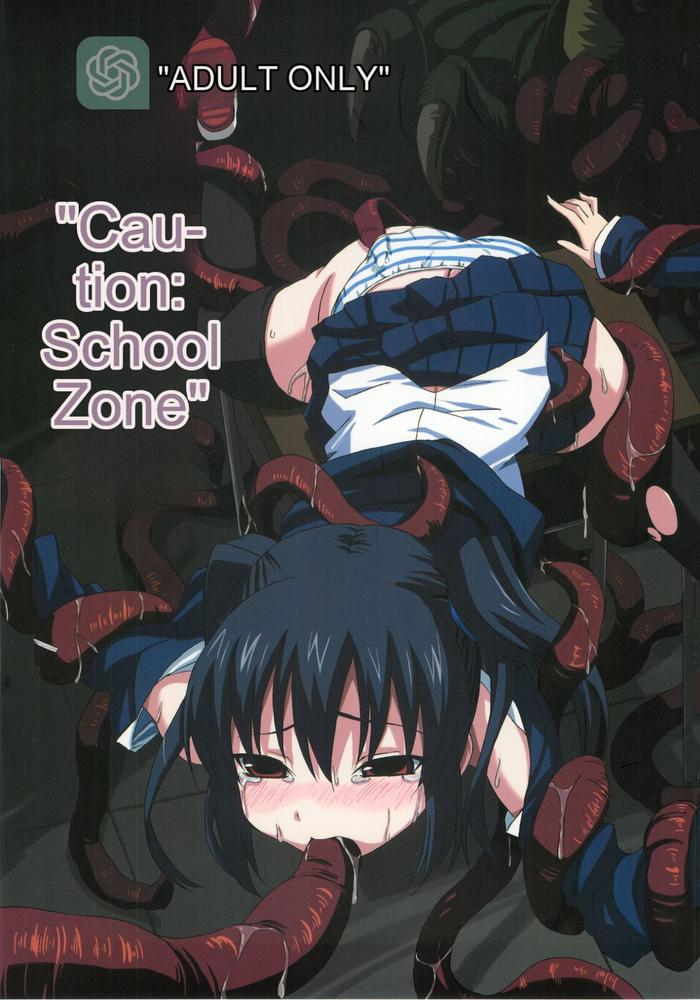 gekou chuui caution school zone cover