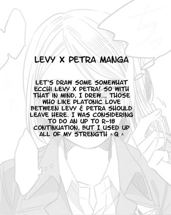 levi petra manga cover